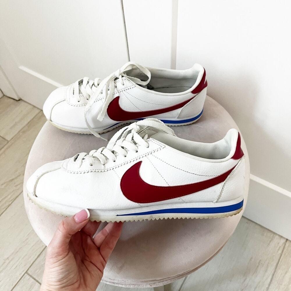 Nike Men's Classic Cortez Leather Forrest Gump Sneakers Size 10
